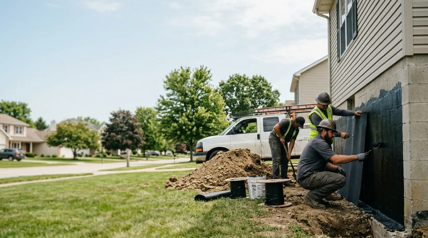 Basement Waterproofing in Fenton, IL near me